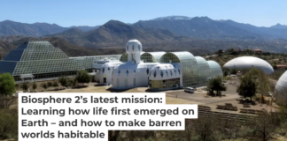 Biosphere 2 is a research facility located near Tucson, Ariz. Katja Schulz/Flickr, CC BY